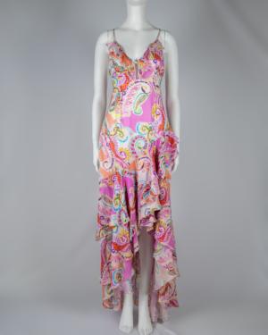 Edra Summer Paisley Maxi Dress Size 8