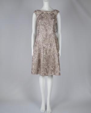 Embroidered Sequin Fit & Flare Dress Size 2