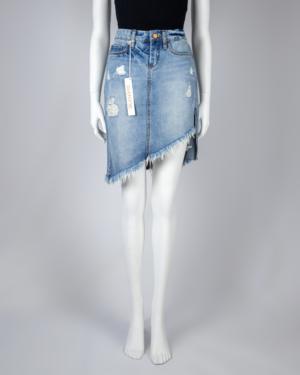 Distressed Denim Skirt Size 0