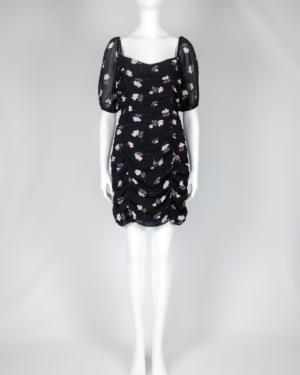 Floral Print Mini Dress Size Medium