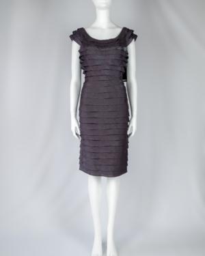 Sleeveless Tiered Knee Length Dress Size 10