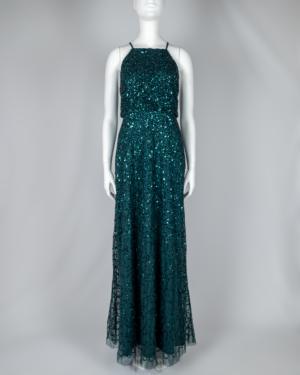 All Over Sequin Maxi Dress Size 8