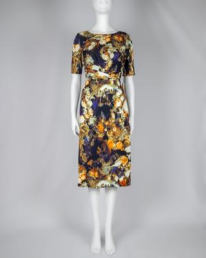 Floral Sheath Dress Size 4