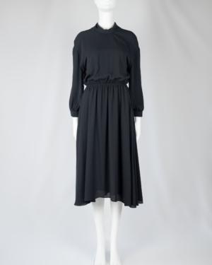 Midi Mock Neck 3/4 Sleeve Dress Size XS