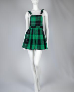 Foliage Check Playsuit Size 2