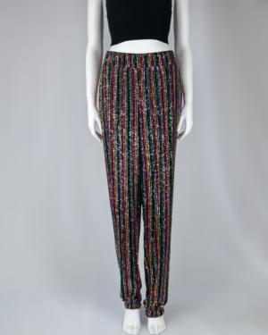 All Over Sequin Tammie Pants Size XL
