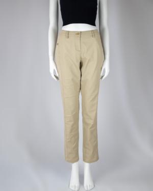 Khaki Tapered Leg Pants Size 4