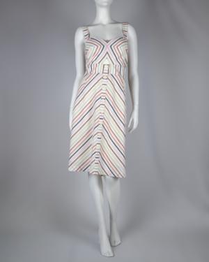 Chevron Stripe Sundress Plus Size 22