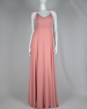 Open Back Sleeveless Maxi Dress Size Medium