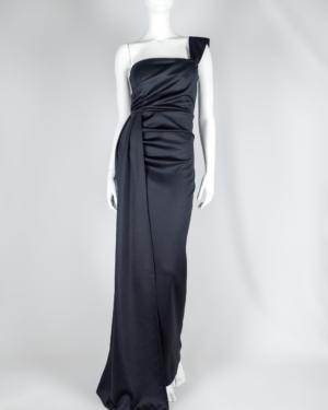 One Shoulder Draping Maxi Dress Size Small