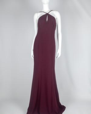 Naya Sleeveless Ruby Crepe Maxi Dress Size 4