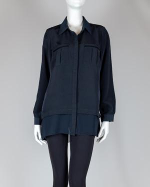 Long Sleeve Rossini Button Up Shirt Size Small